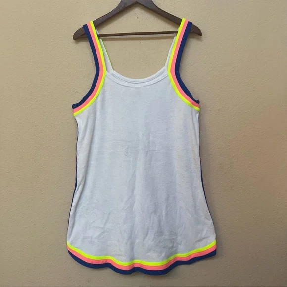 Love & Sports White Terry Cloth Sporty Dress NEW WITH TAGS B3/16 - Picture 6 of 11